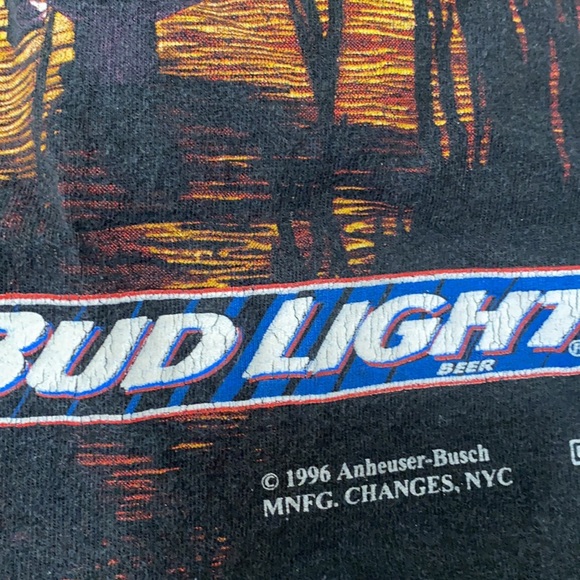 1996 VINTAGE BUD LITE T SHIRT - Picture 3 of 5